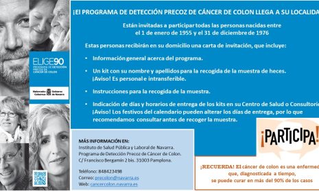 Foto noticia - DETECCIÓN PRECOZ DE CÁNCER DE COLON