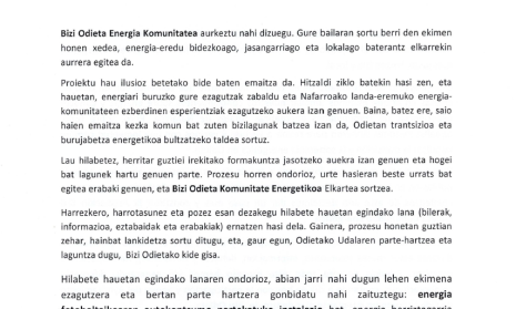 Foto noticia - GONBIDAPENA BIZI ODIETA