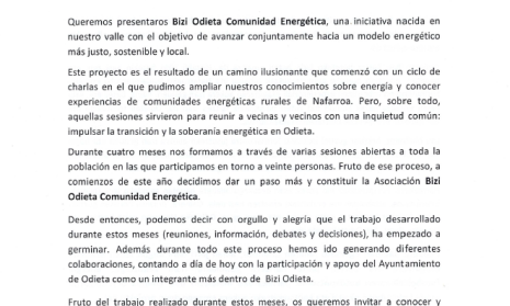 Foto noticia - INVITACIÓN BIZI ODIETA
