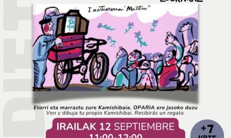 Foto evento - KAMISHIBAI – TALLER DE CREACIÓN en euskera – 11:00-12:00 en Casa Concejo Ripa (Odieta)